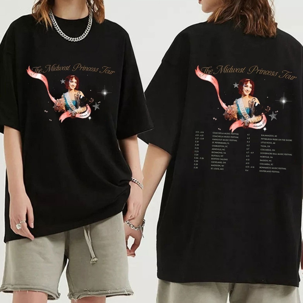 The Midwest Princess Tour  Shirt  2 Sided Shirt